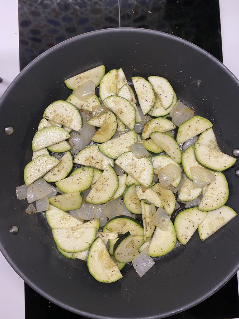 buttery sage zucchini