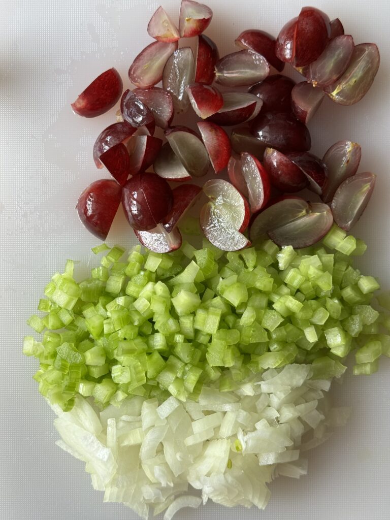 chicken salad vegetable