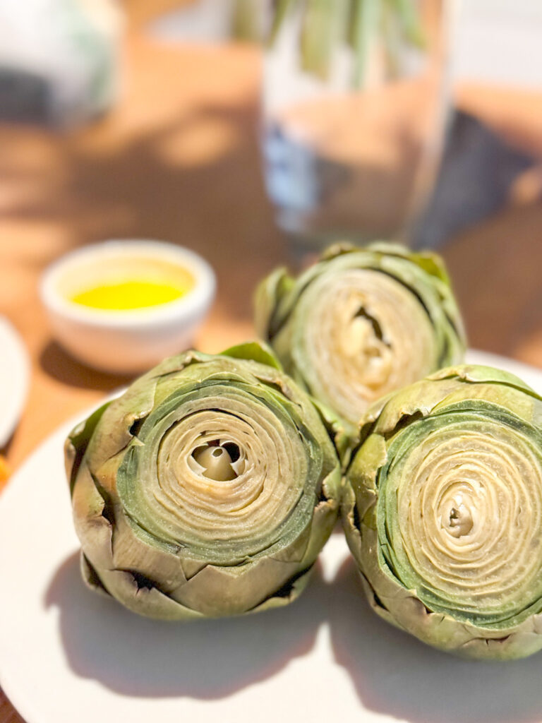 simple and easy artichokes